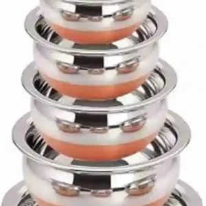 7 pcs handi Set, Stainless Steel