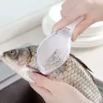 Fish Clean Scales with Cover fish scaler scraper remover fish skin brush scraping fishing