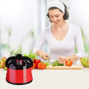 knife sharpener with suction pad