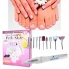 18 pcs handheld pedi mate
