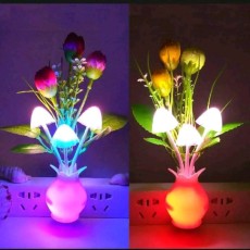 Mushroom Sensor LED Night Light Wall L...
