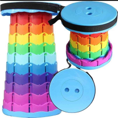Upgraded Rainbow Foldable Stool