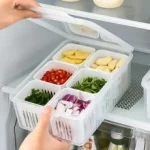 6 grid fridge storage box, Refriger