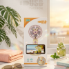 2-in-1 Rechargeable Rabbit Mini Fan with Mobile Stand – Portable & Stylish Cooling Solution!